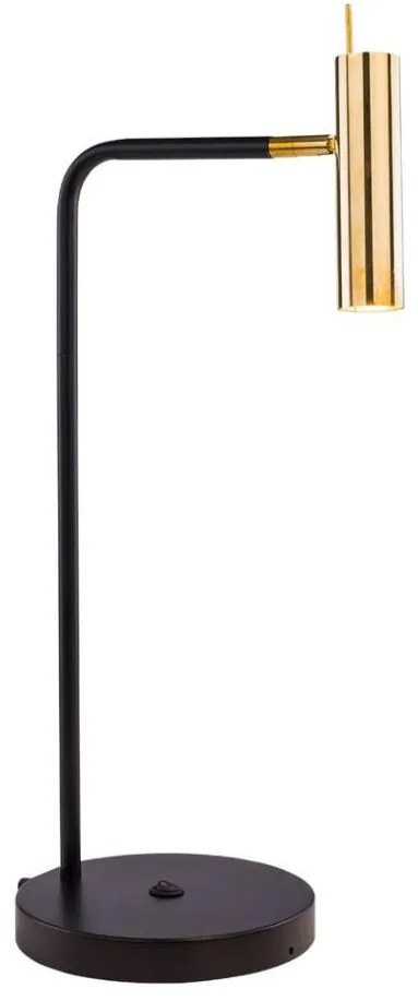 Amplex 8909 - Lampada da tavolo AMOS 1xGU10/15W/230V nero