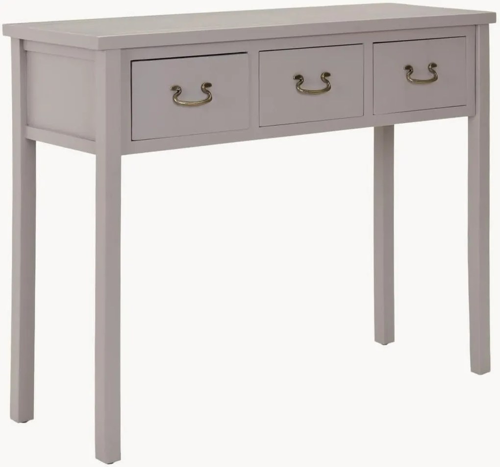 Consolle in legno con cassetti Cindy