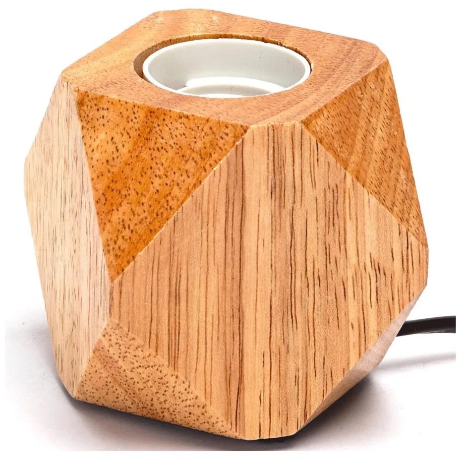 Aigostar - Lampada da tavolo 1xE27/60W/230V albero di caucciù