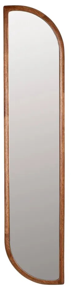 Specchio da parete con cornice in legno 26x120 cm Nyko - White Label