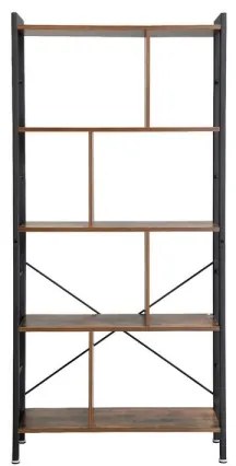 Libreria NAVARO marrone/nero