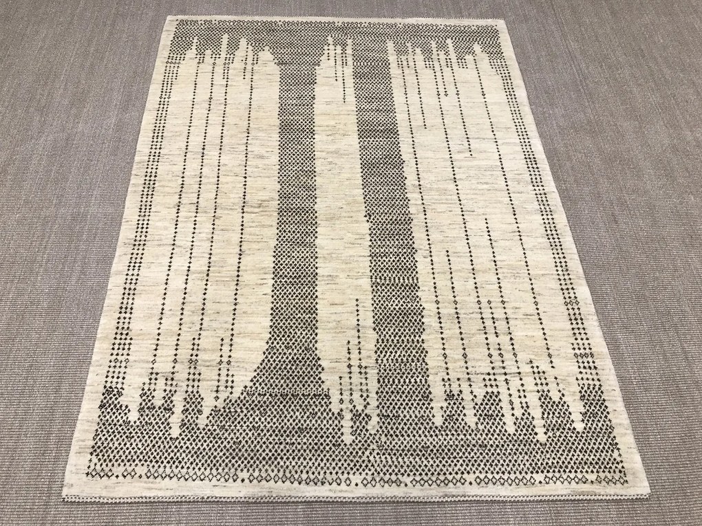 Loribaft Tappeto 150 x 200 Beige (Iran) Annodato A Mano
