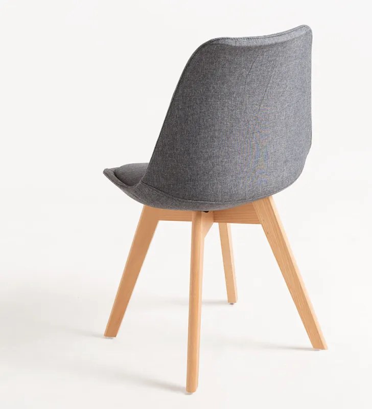 Sedia Synk Tessuto - Grigio scuro