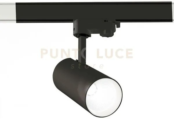 Gfa980c- proiettore a binario eurostandard attacco led 3000k 1500lm...