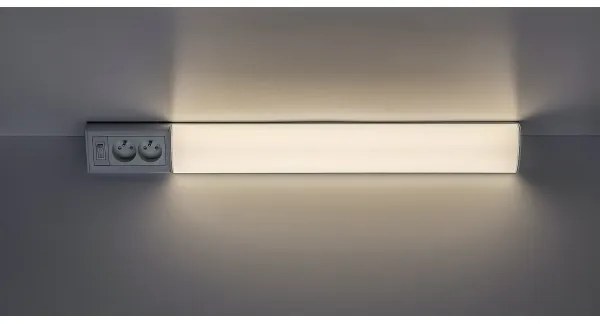 Rabalux 78041 - Lampada LED sottopensile con prese BATH 2E LED/15W/230V 4000K 70cm bianco