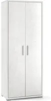 Armadio mobile 2 ante 71x41x182H cm in kit di design colore Ossido bianco