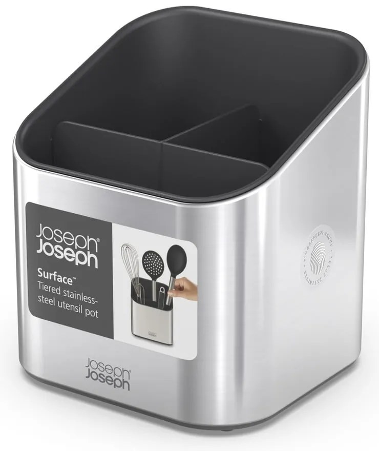 Portautensili da cucina in metallo Surface – Joseph Joseph