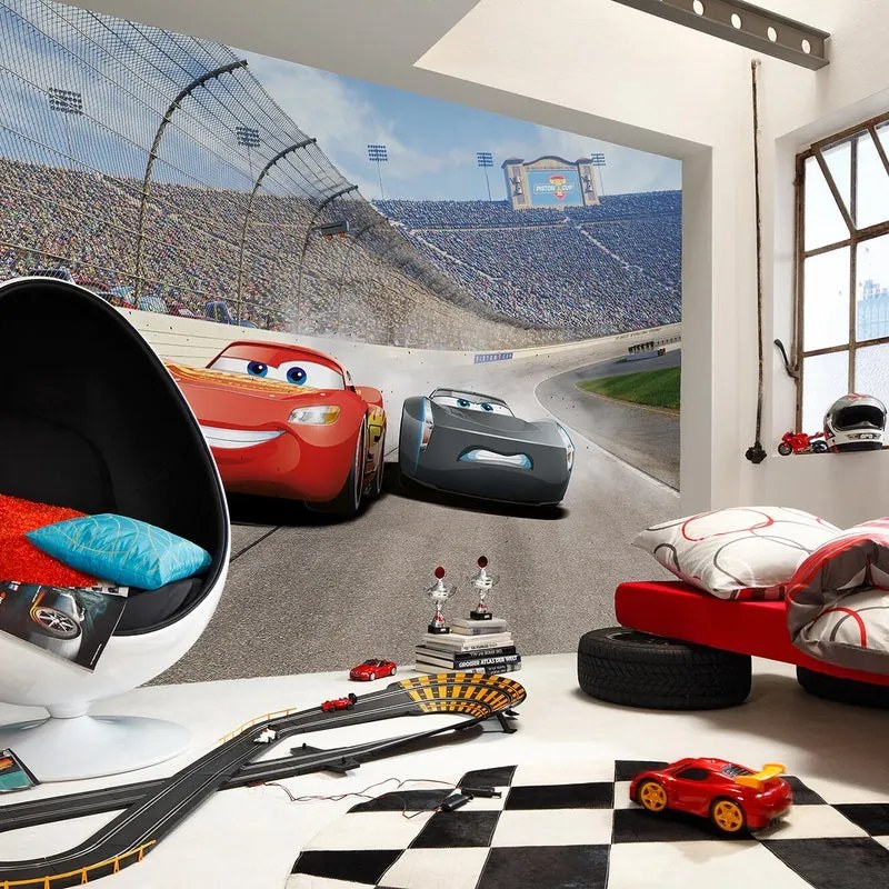 Fotomurale KOMAR Cars, Multicolore 368X254 cm