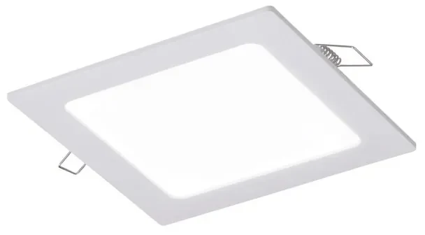 Faretto Led slim da incasso 24W Rotondo Cornice bianca Apertura 120 gradi  Bianco caldo 3000K con sensore di movimento Aigostar 