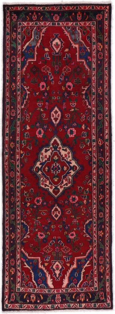 Hamedan Tappeto persiano 300 x 110 (Iran) Annodato A Mano