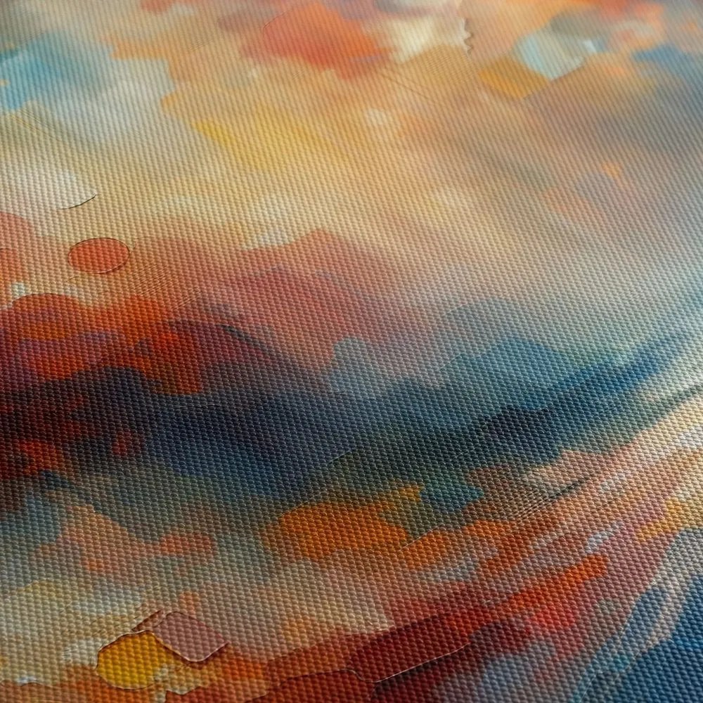 Quadro su tela – Danza di toni caldi