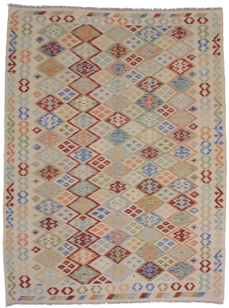 Kilim Tappeto orientale 240x180 (Afghanistan) Tessuto A Mano