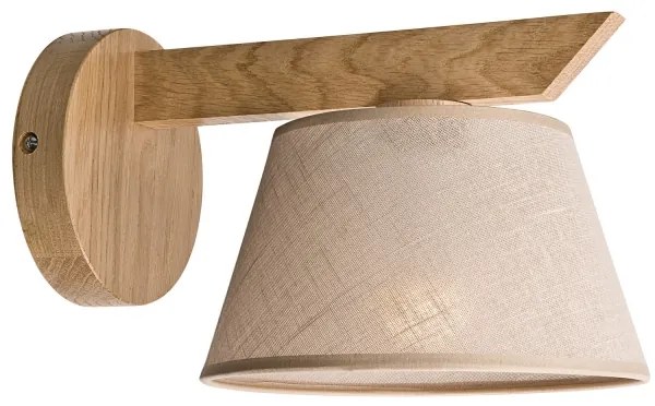 Lampada da parete ANTONIO 1xE14/40W/230V rovere