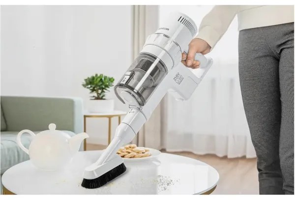 Sencor - Aspirapolvere a batteria 2in1 250W/2200 mAh bianco