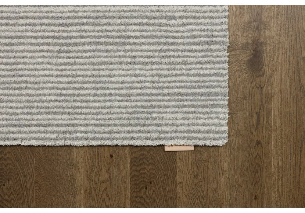 Tappeto in lana crema 160x240 cm Calisia M Ribs - Agnella