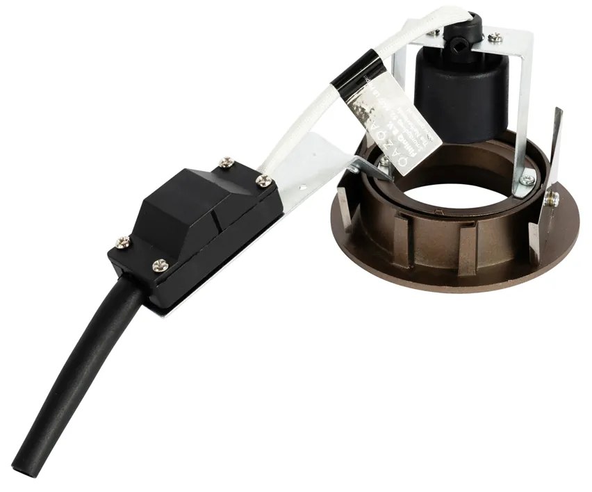 Set di 6 faretti da incasso moderni Bronzo scuro orientabili - Cisco