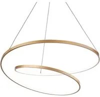 Lampada a sospensione ottone D 600 x H min 300 - max 1500 mm