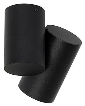 Faretto di design nero regolabile - Michael