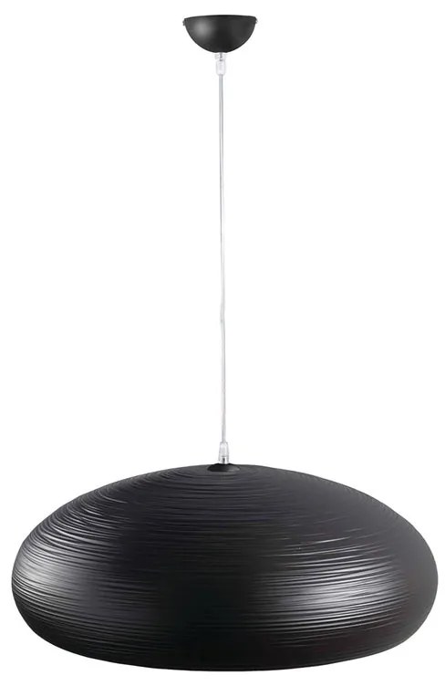 Lampadario Moderno Lodge trasparente paralume marrone E27 Ø60cm LA MIA LUCE