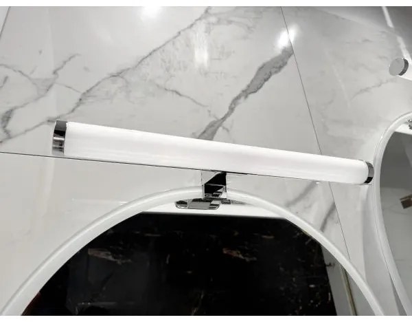 Lampada a LED per specchio da bagno 10W/230V 45 cm IP44 cromo lucido