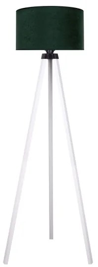 Brilagi - Lampada con piedistallo VELVET 1xE27/60W/230V bianco/verde