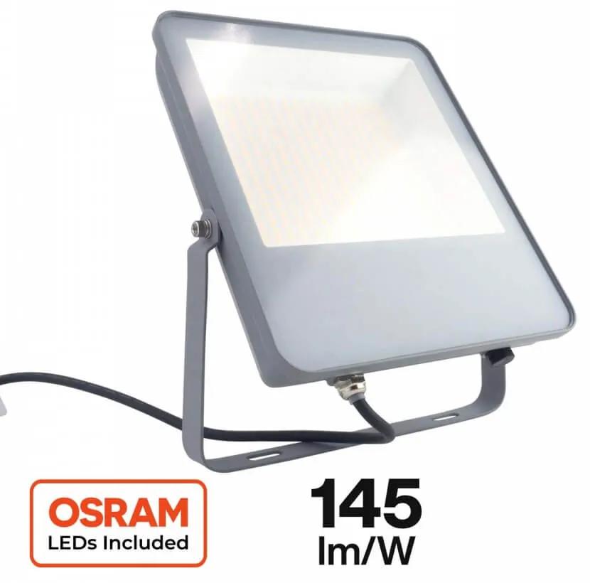 Proiettore LED 100W IP65 145lm/W - LED OSRAM Colore Bianco Caldo 3.000K