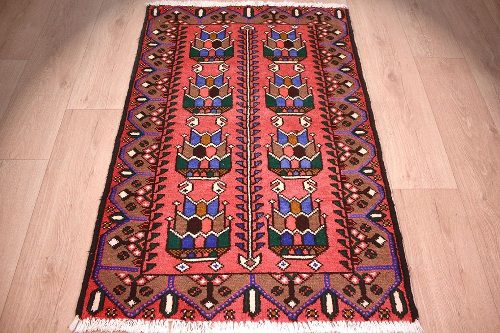 Hamedan Tappeto 120x80 (Iran) Annodato A Mano