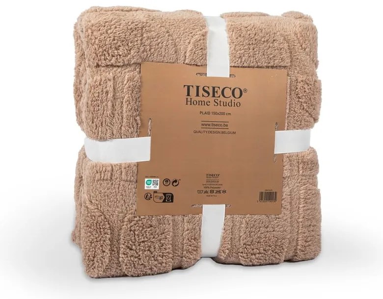 Coperta marrone in micropile 150x200 cm Rena – Tiseco Home Studio