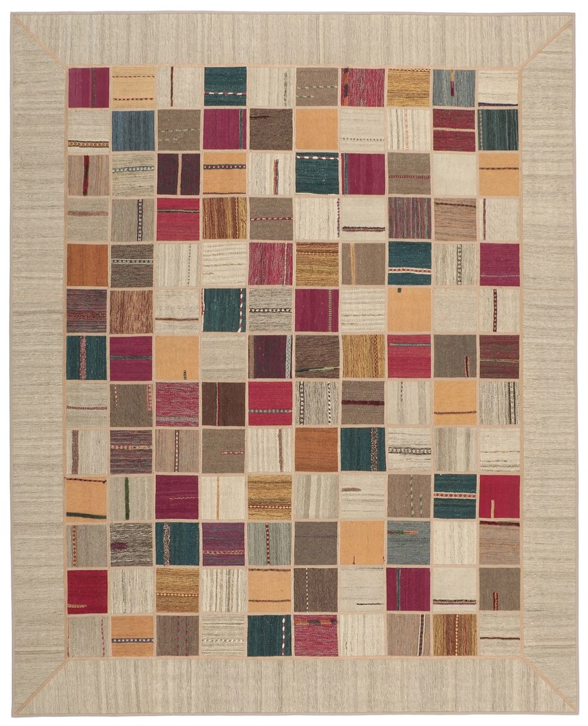 Kilim Tappeto 300x250 (Iran) Tessuto A Mano
