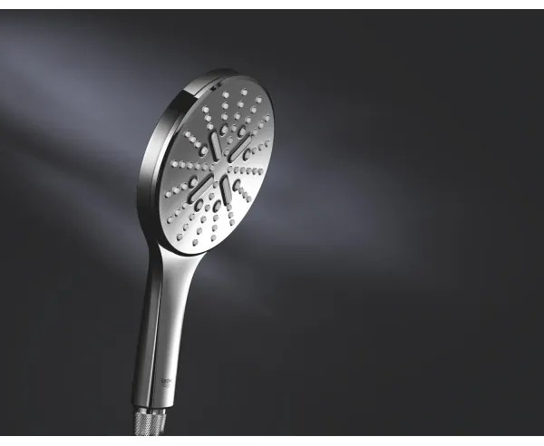 GROHE 26544000 - RAINSHOWER SMARTACTIVE Doccia a mano 130 mm, cromato lucido