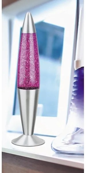 Rabalux 4115 - Lampada di lava GLITTER 1xE14/25W/230V