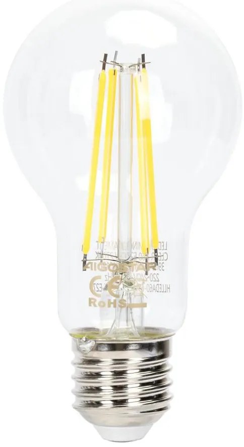 Lampadina LED dimmerabile FILAMENT A60 E27/6W/230V 6500K - Aigostar