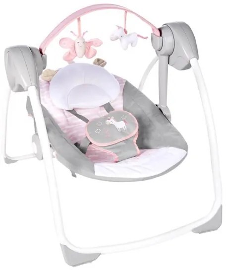Ingenuità - Altalena per bambini con melodia FLORA THE UNICORN 4xLR14