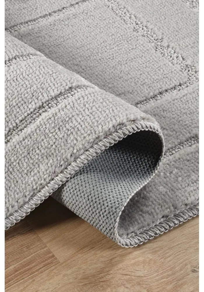 Set di tappetini per il bagno grigio chiaro 2 pz 50x80 cm Cerceve – Foutastic