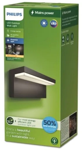 Philips - Applique a LED da esterno BUSTAN LED/3,8W/230V 2700K IP44
