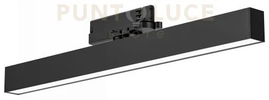 Gfa1250n- reglette binario a led 4000k 2259lm 28w con rotazione col...