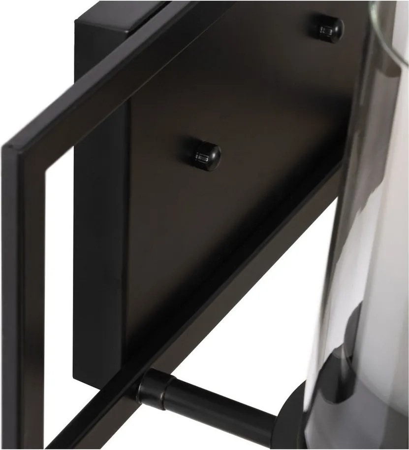 Lampada da parete in bianco e nero - Ixia