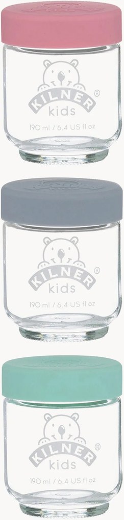 Barattoli in vetro Kilner Kids, set da 24