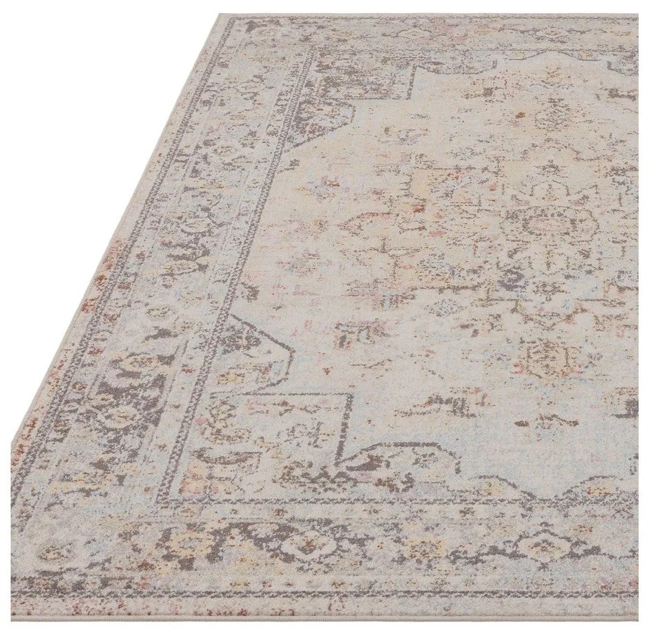 Tappeto crema 200x290 cm Flores - Asiatic Carpets