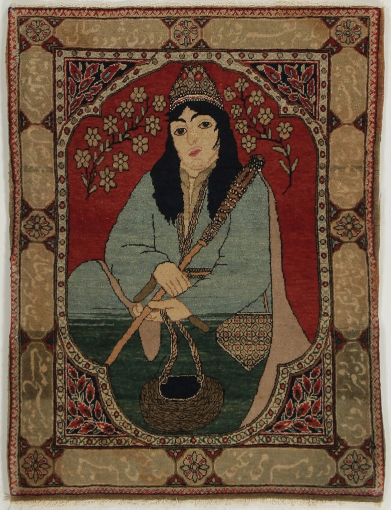 Kashan Tappeto persiano 70x90 (Iran) Annodato A Mano
