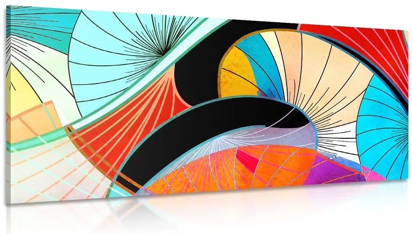 Stampa su tela – Astrazione in colori vivaci