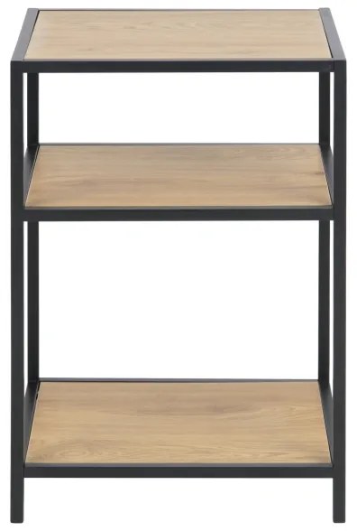 Comodino SARON quercia/nero