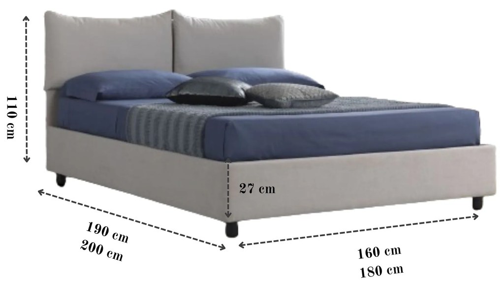 Letto matrimoniale New York