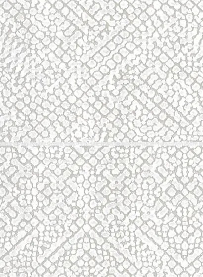 Arte International Carta da parati Matrix - Weiß