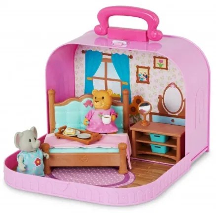 Li'l Woodzeez - Cameretta con valigetta