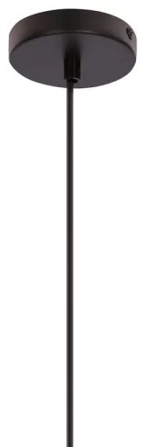 Lampadario a sospensione su cavo AFRICA 1xE27/40W/230V Ø 50 cm marrone/crema