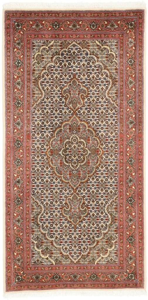 Tabriz Tappeto 140x70 (Iran) Annodato A Mano