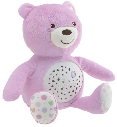 Chicco - Proiettore con melodia BABY BEAR 3xAAA rosa