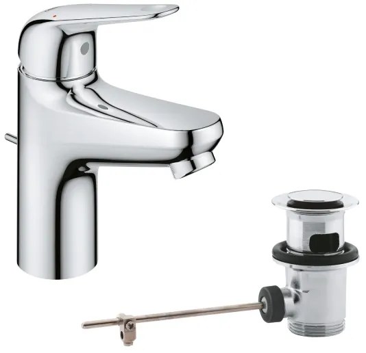 GROHE 24316001 - Miscelatore per lavabo SWIFT DN 15, finitura cromo lucido