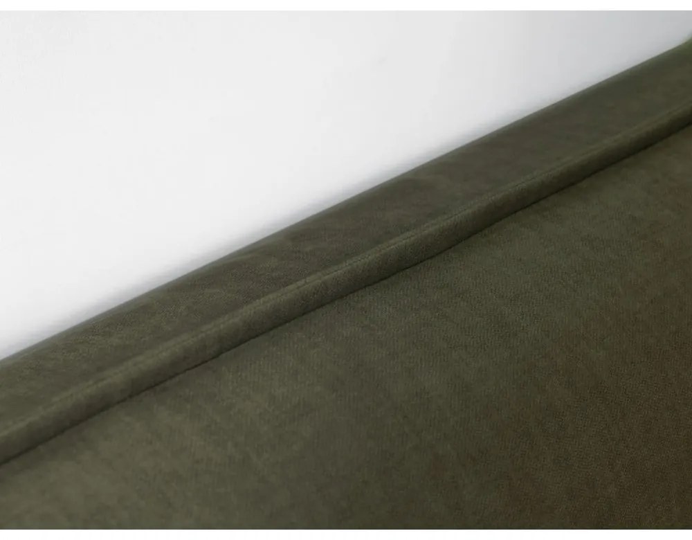 Letto matrimoniale in verde scuro imbottito con spazio contenitivo con griglia inclusa 180x200 cm Jade – Bobochic Paris